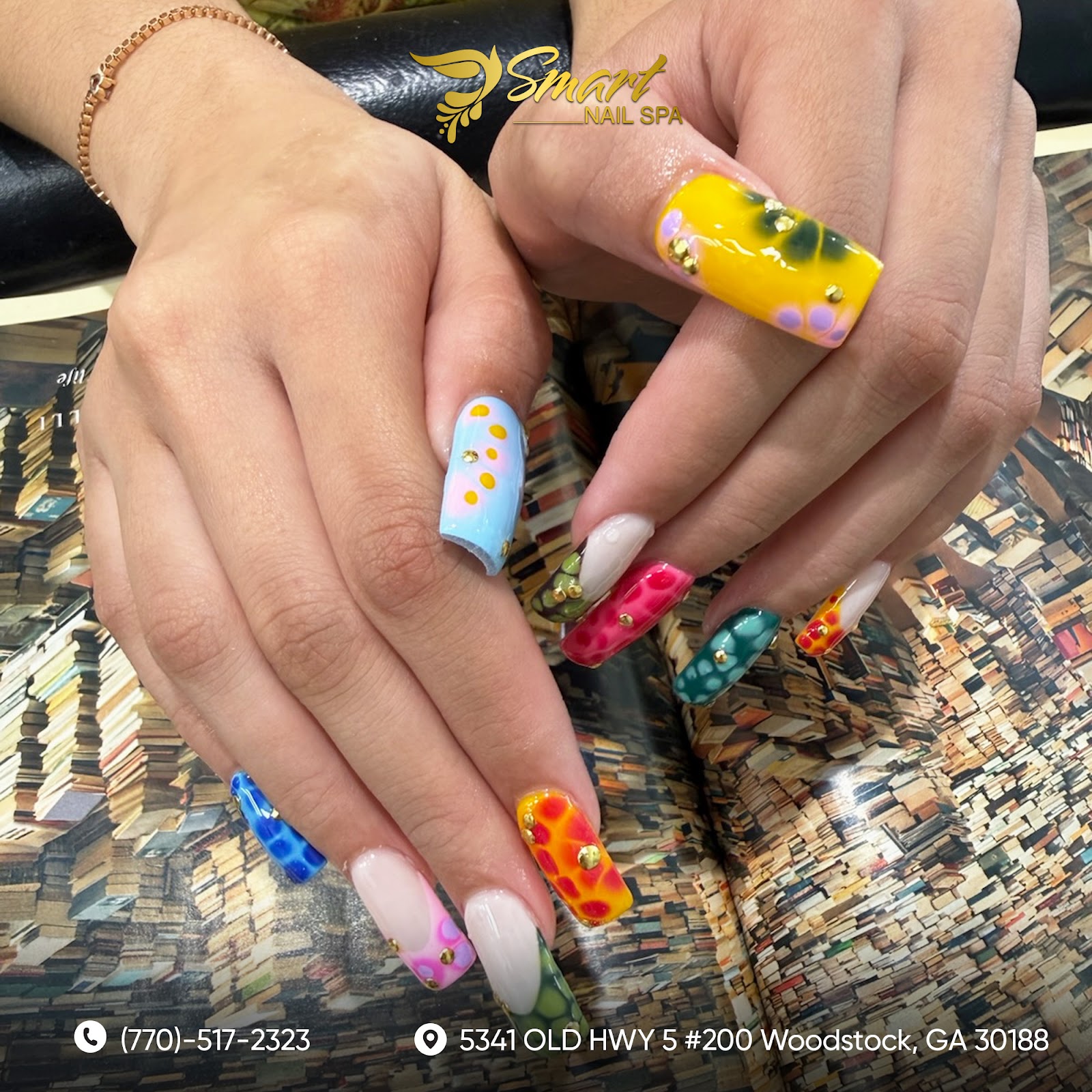 Smart Nail Spa logo