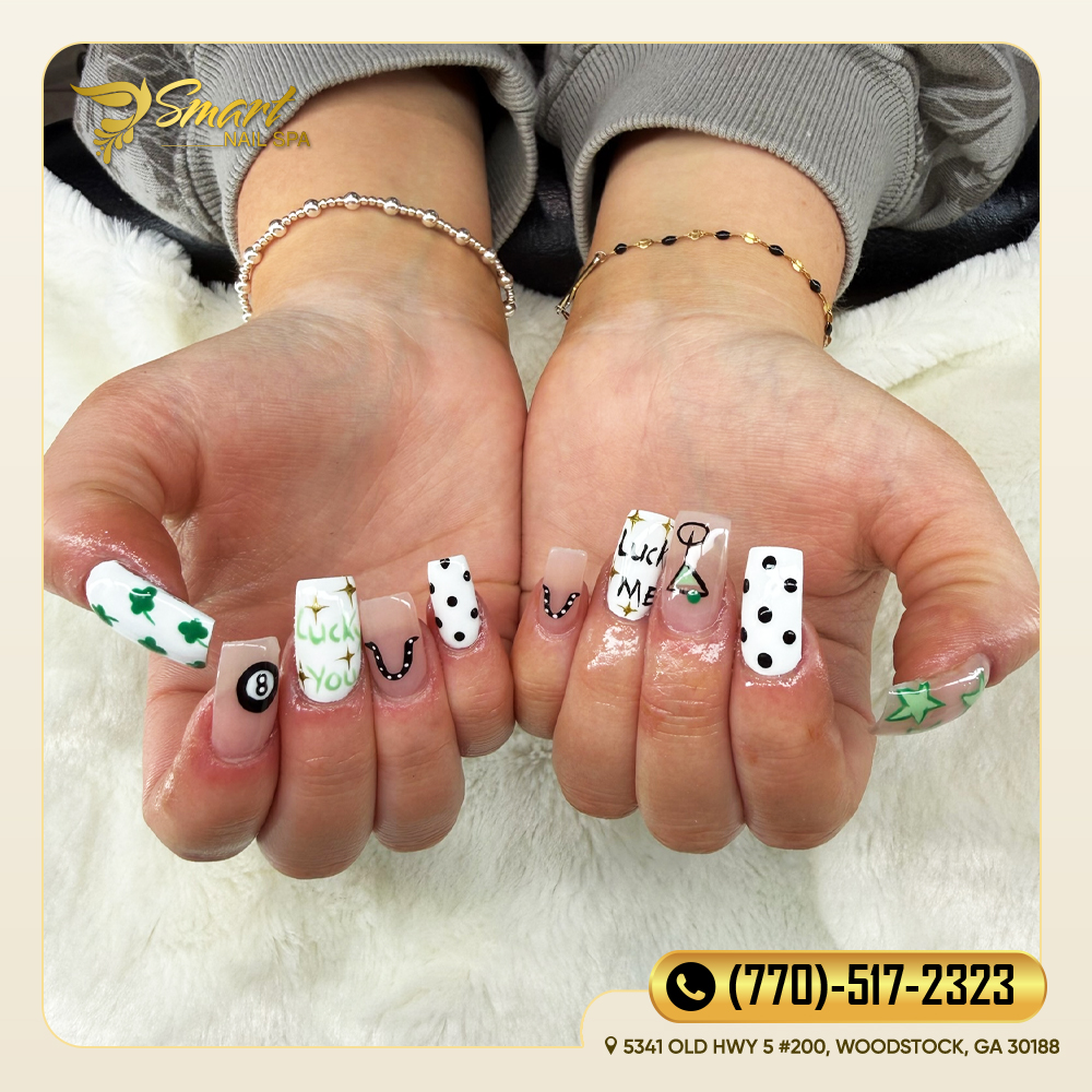 Smart Nail Spa nail work in Woodstock, Georgia